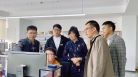 台州职业技术学院医药学院石雷院长、蒋旻昀副院长、陈晓芳主任一行走访调研优纳特集团